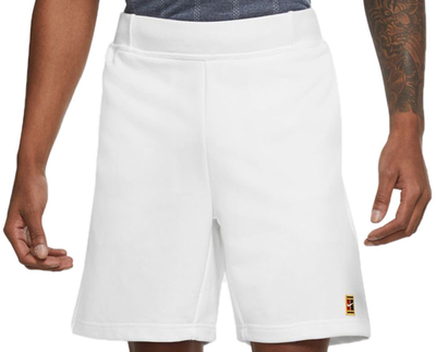 Мужские теннисные шорты Nike Court Fleece Tennis Shorts M - white