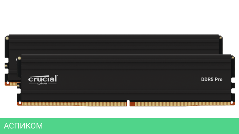 Оперативная память Crucial 96GB DDR5 (CP2K48G56C46U5)