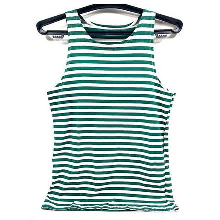 Майка тельняшка зеленая ГОСТ