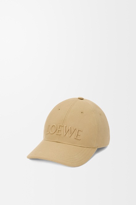 Loewe Кепка из парусины, песочный