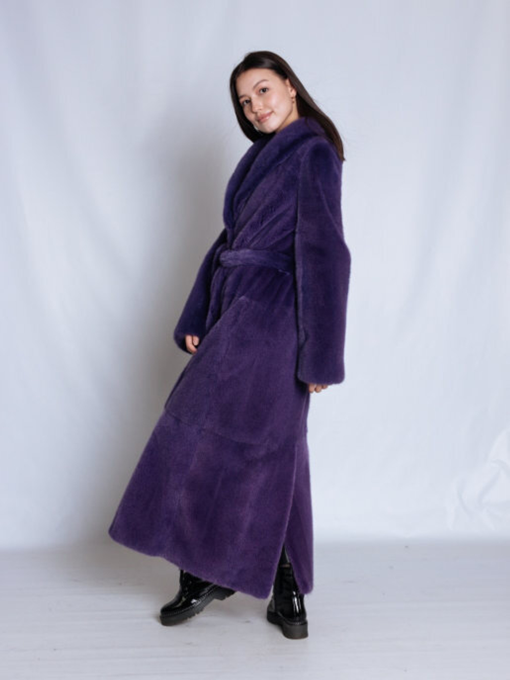 Шуба из норки