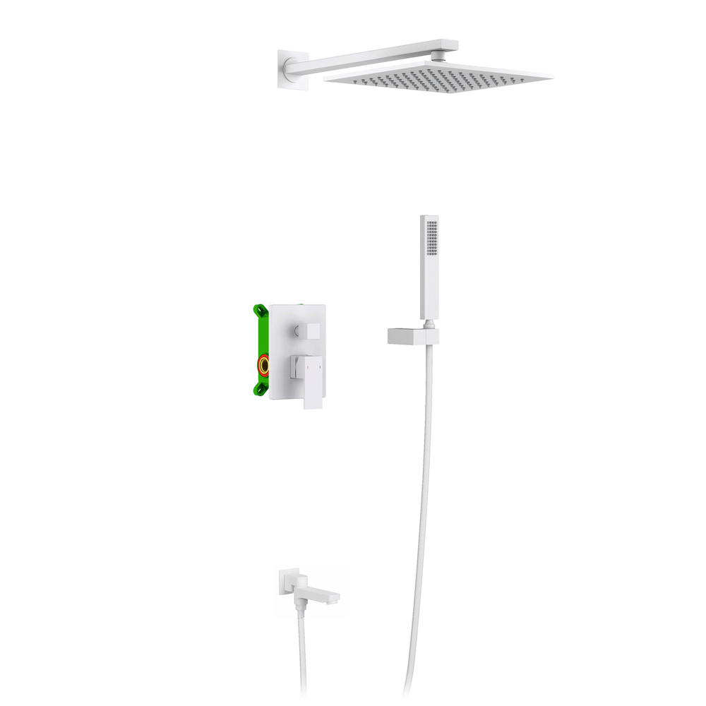 Душевая система встроенная Selene SX-3069/16SM Белый матовый