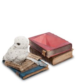 Veronese WS-720 Шкатулка «Сова на книгах»
