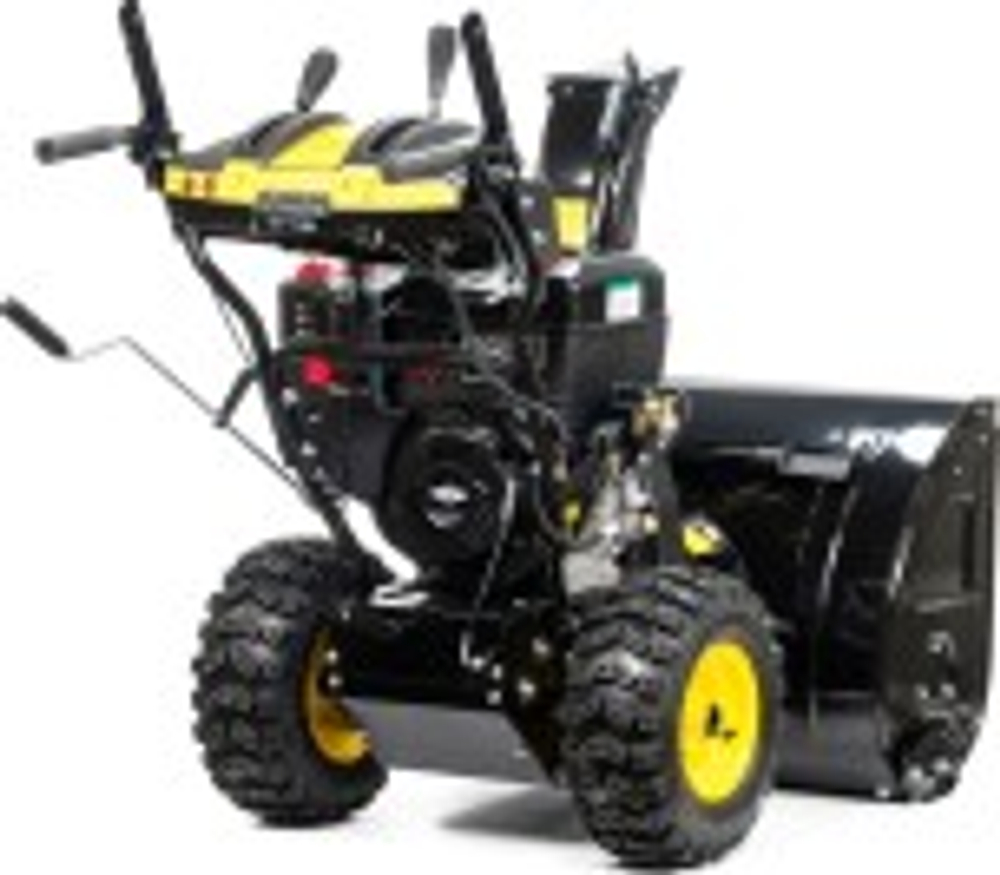 Снегоуборщик бензиновый выброс 15 м с электрозапуском CHAMPION ST1170BS