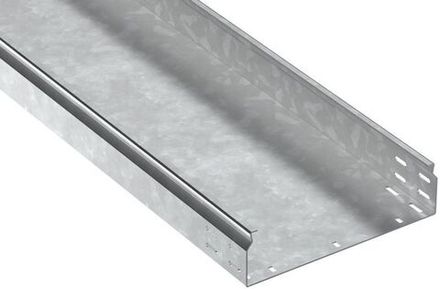 Лоток листовой неперфорир. 80х300 L2000 сталь 1.5мм HDZ ESCA 7 IEK CLN10-080-300-150-2-HDZ