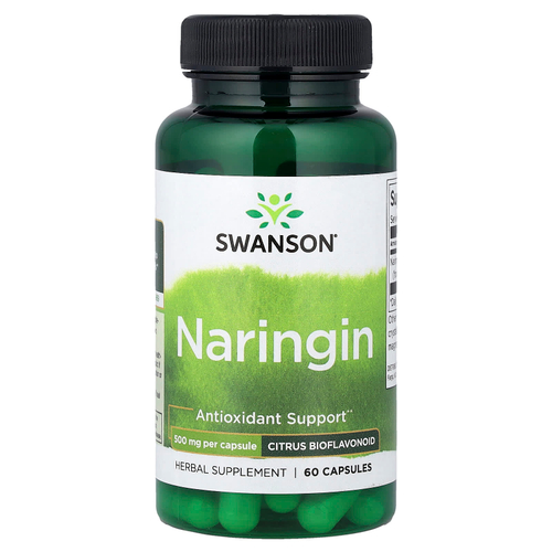 Swanson Vitamins, нарингин, 500 мг, 60 капсул