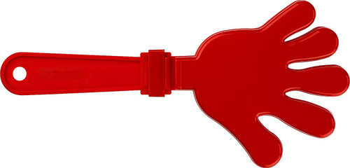 Ладошка-хлопушка болельщика пластиковая, ЗУБР 69999