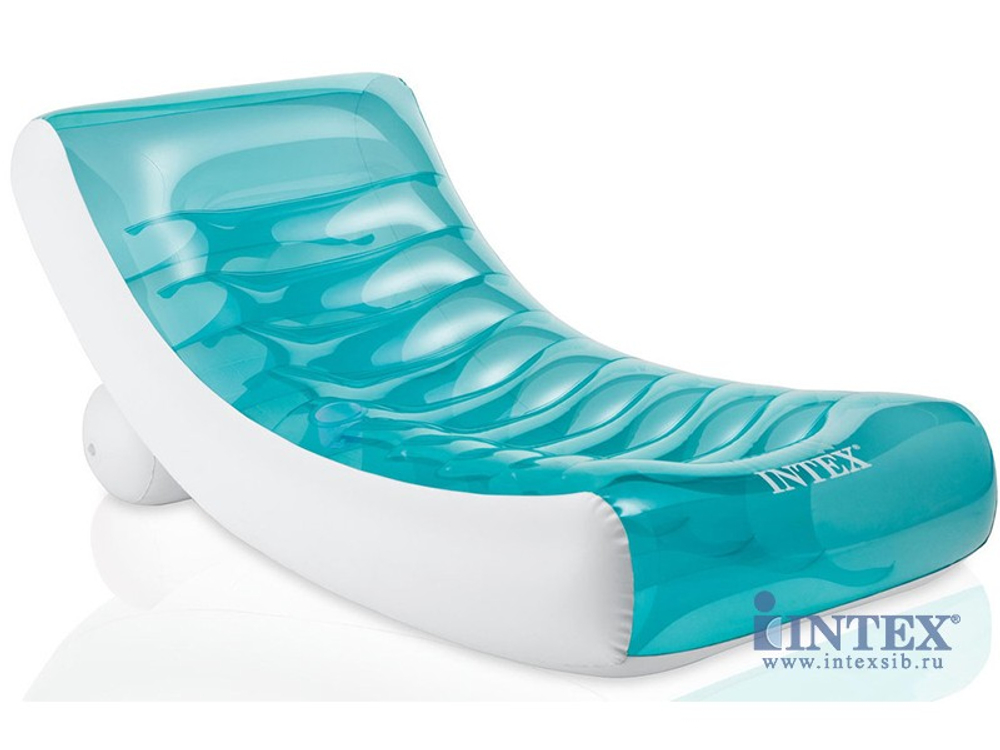 Надувной матрас-шезлонг 188х99 см.