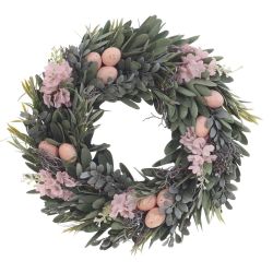 GAEM Изделие декоративное "Венок пасхальный", L34 W7 H34 см