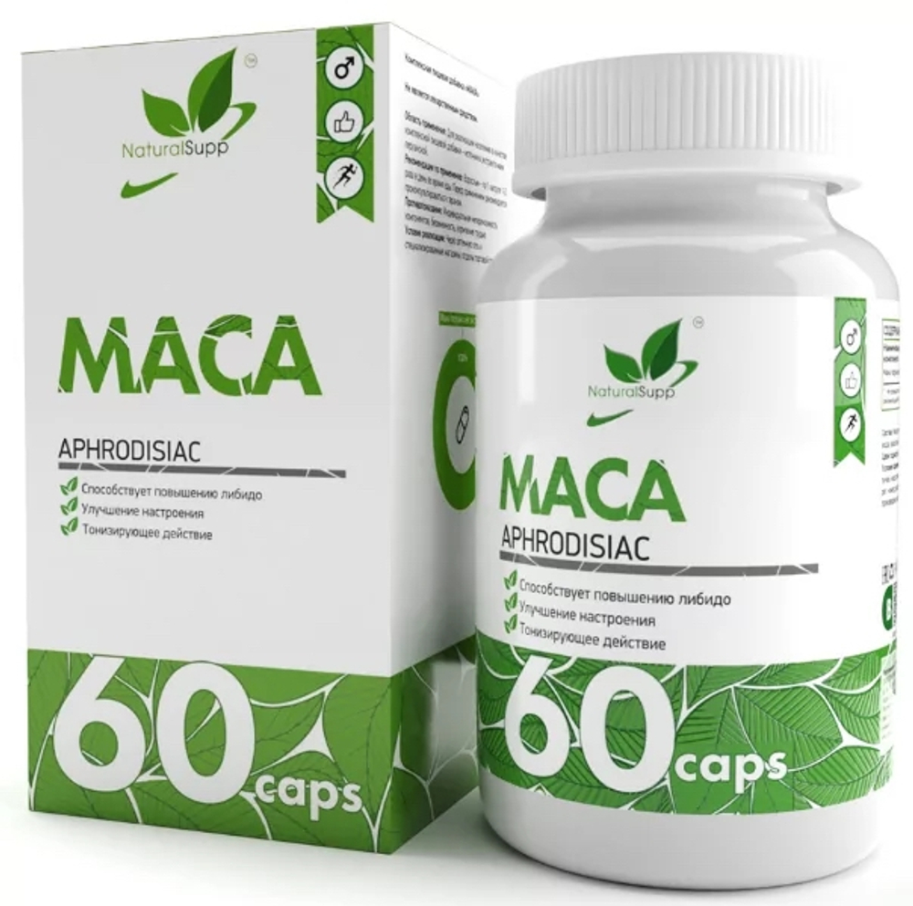 Natural Supp MACA 500 мг. (60 капс.)