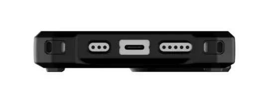 Чехол с поддержкой MAGSAFE Uag Monarch Pro для iPhone 14 6.1", цвет карбон (Carbon Fiber)