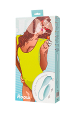 Голубое виброяйцо с вакуум-волновым стимулятором клитора Roow