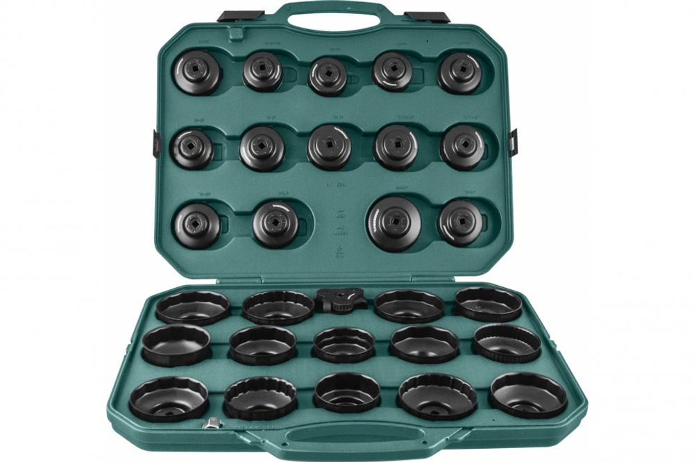 Набор чашек для снятия маслянного фильтра, 30 предметов, HOREX арт. № HZ 25.1.018S / КИТАЙ