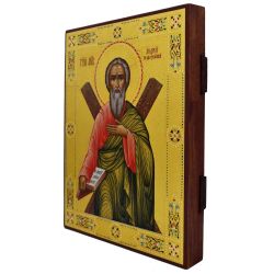 Андрей Первозванный Святой Апостол. Рукописная икона. 20 х 26 см.