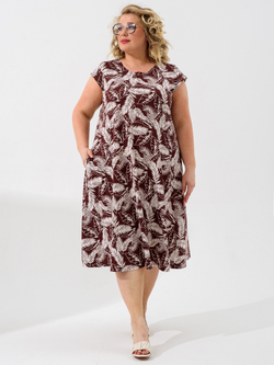 Платье женское "Розовое лето"