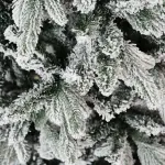 Заснеженная елка «Bourget» (Литая+пвх) 210 см / 2,1 м