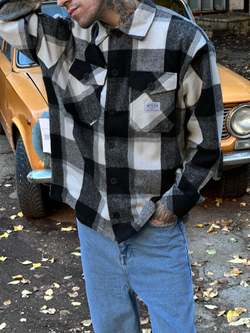 Рубашка GIFTED78 BRO Чёрно-белый