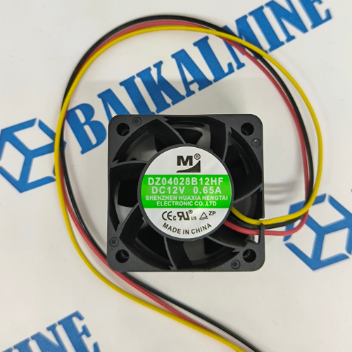 Кулер 40*28 0,65A 3 pin (оригинал)