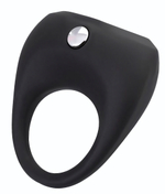 Черное эрекционное виброкольцо Erotist Cosm (Цвет: черный)