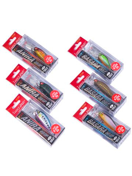 Набор воблеров Lucky John Pro Series 08 SET 6шт.