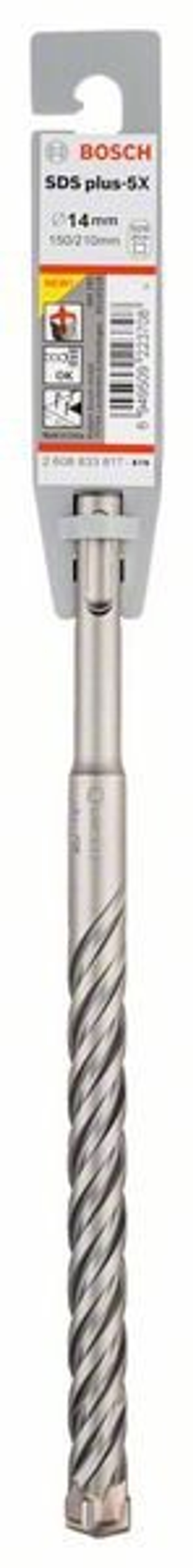 Бур по бетону SDS-plus-5X 14x150x210 мм Bosch 2608833817