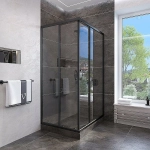 Душевой уголок Veconi Rovigo RV-113B 90x90 прозрачный