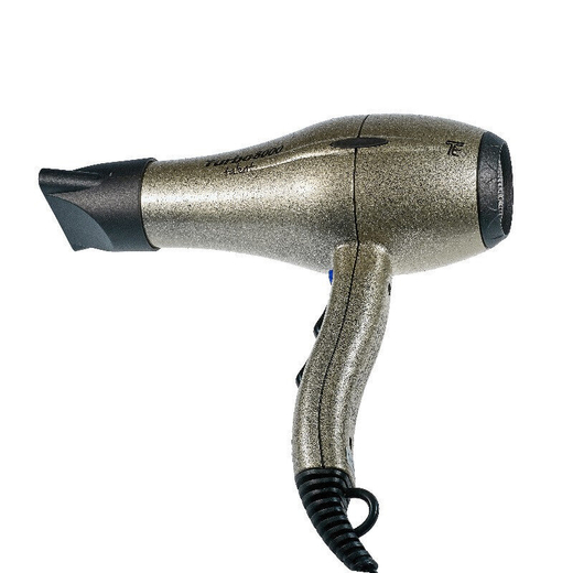 TecnoElettra Turbo Talent 8000 Gold glitter Профессиональный фен для волос 2000Вт