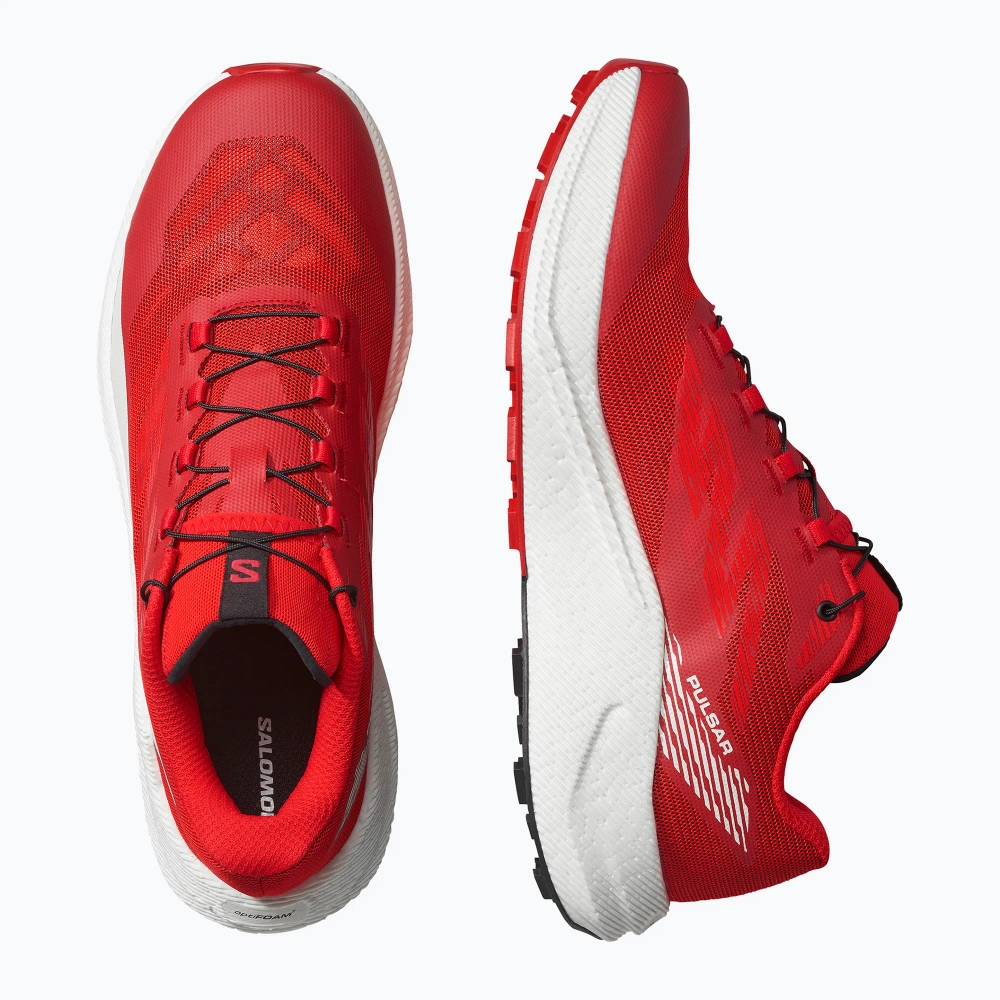 Кроссовки для бега Salomon Pulsar fiery red/vanilla ice/black