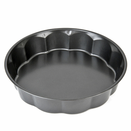 Форма для выпечки d=28.5см. h=5.5см. (углеродистая сталь с антипригарным покрытием)