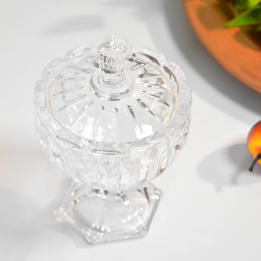 Ваза на ножке 180мл, d9,4см, h14,4см, TG1037