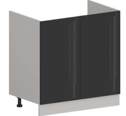 Кухня Модуль ШНМ 800 Белый / Галактик