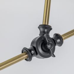 Citilux Планета CL105165 Люстра на штанге поворотная Бронза