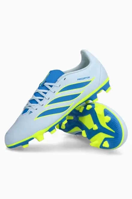 Бутсы adidas Predator Club FG/MG Junior - голубой