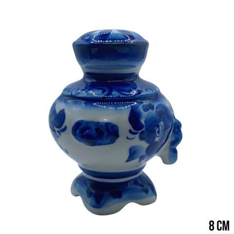 Фигурка Самовар малый гжель