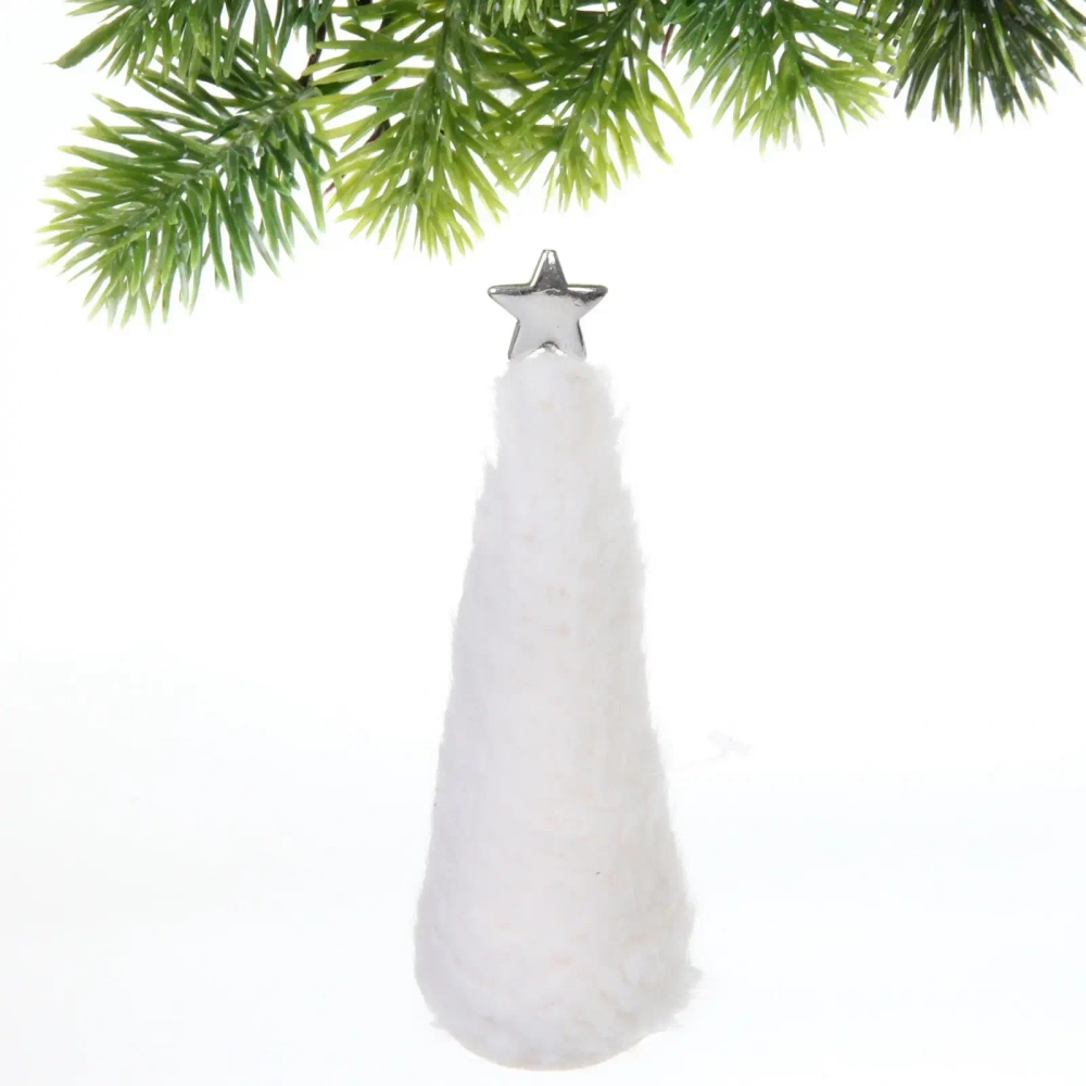 Фигурка «Зимняя елочка» 15 см, Белый
