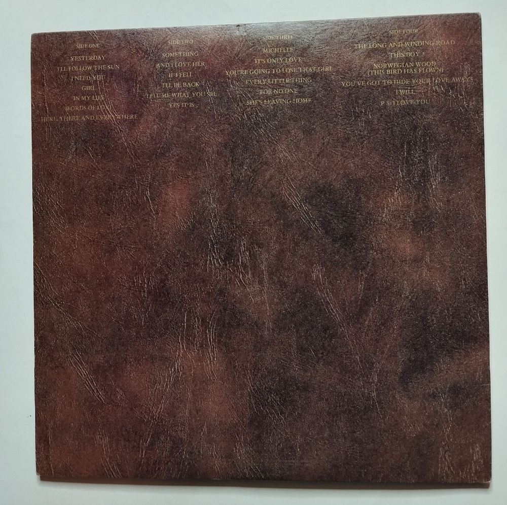 Винтажная виниловая пластинка LP The Beatles Love Songs (Japan 1977) (Obi) (EX)