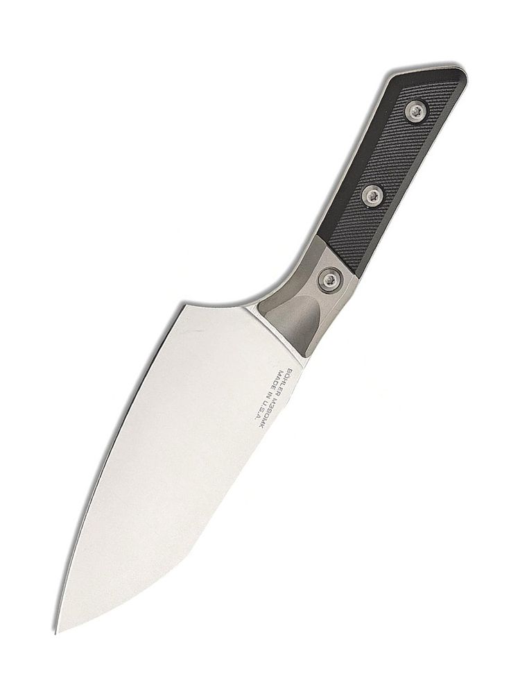 Нож кухонный Microtech Santoku 3200B-10BK