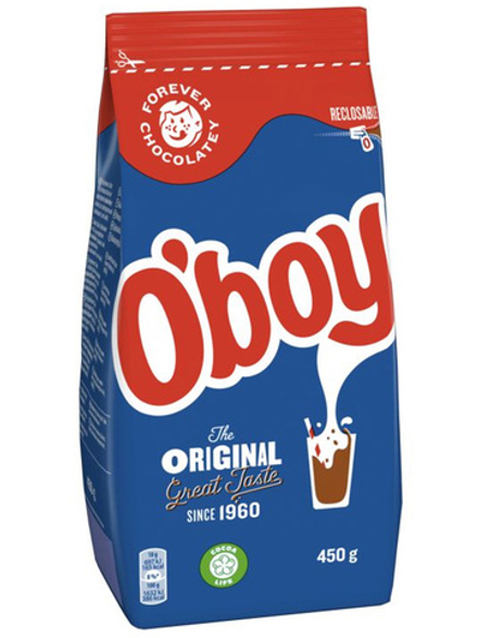 Cамый популярный в Финляндии какао-порошок O'boy Original 450 г, OBOY