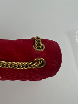 Сумка Balenciaga chain velvet crossbody bag