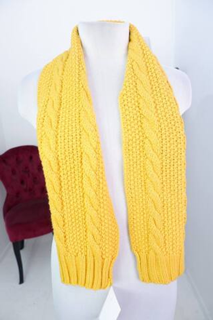 Шарф крупной вязки