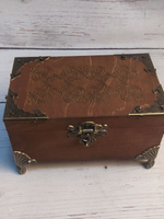 Музыкальная АУДИОшкатулка минифутляр Лацио, 15х9 см с возможностью записи своей мелодии