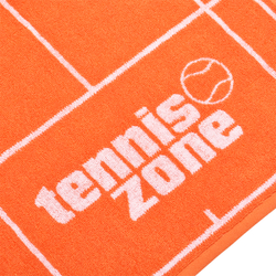 Полотенце теннисное Tennis Zone Towel Court&Logo - оранжевый/белый