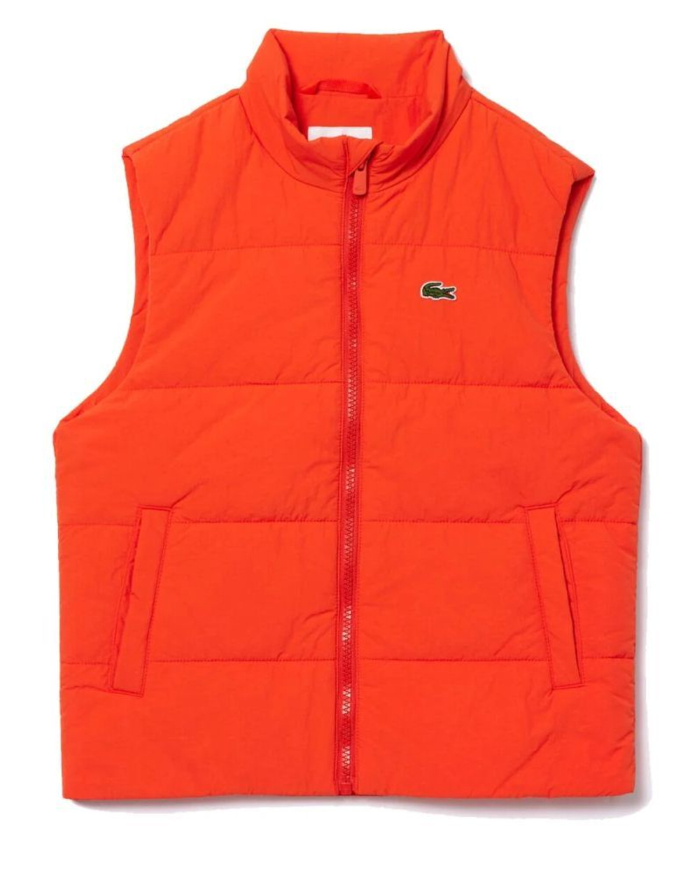Детская теннисная толстовка Lacoste Kids' Lacoste Taffeta Vest Jacket - orange