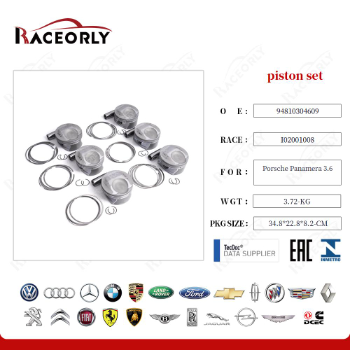 Поршни комплект STD Porsche 3.6