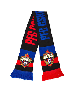 Шарф вязаный PFC CSKA