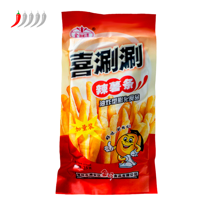 Чипсы картофель фри со вкусом паприки 20 г