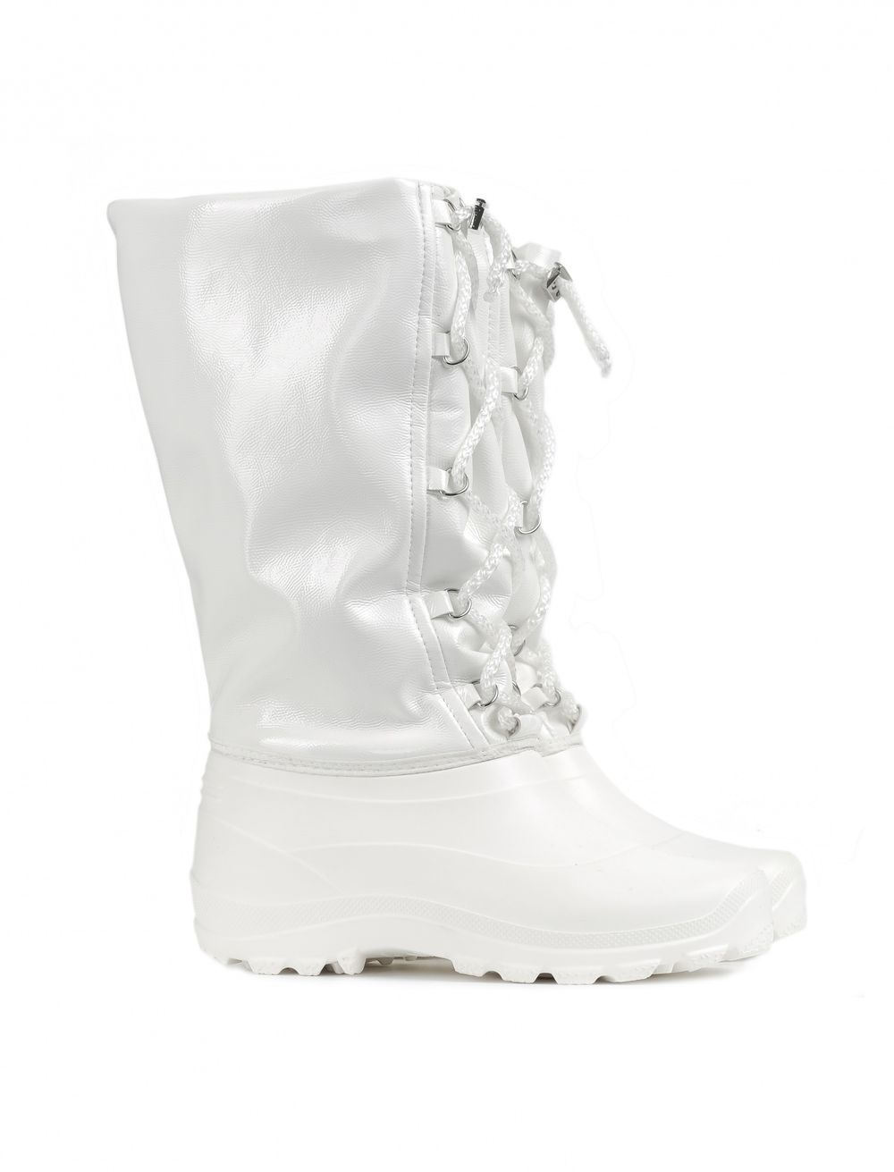 Сапоги женские зимние «Афродита» Д409 (Белый/ Жемчужный/Черный)