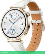 Умные часы Huawei Watch GT 5 41мм JNA-B19 White Composite Leather Strap (55020DHA)