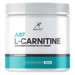 Just Fit L-Carnitine 200 g , Л - Карнитин Апельсин !!!Срок 26.08.2025
