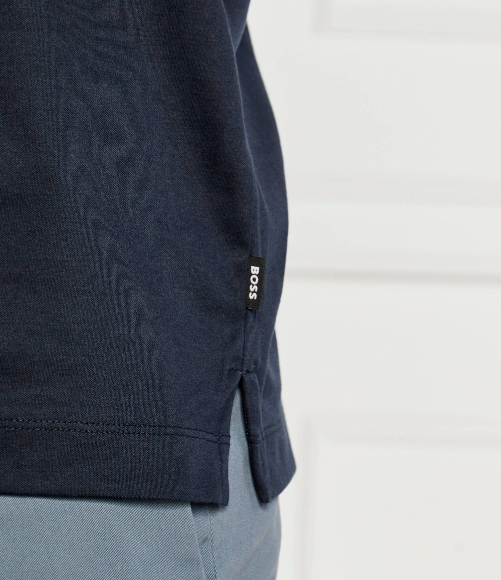 Поло H-Phillipson BOSS BLACK - темно-синий(50521127)